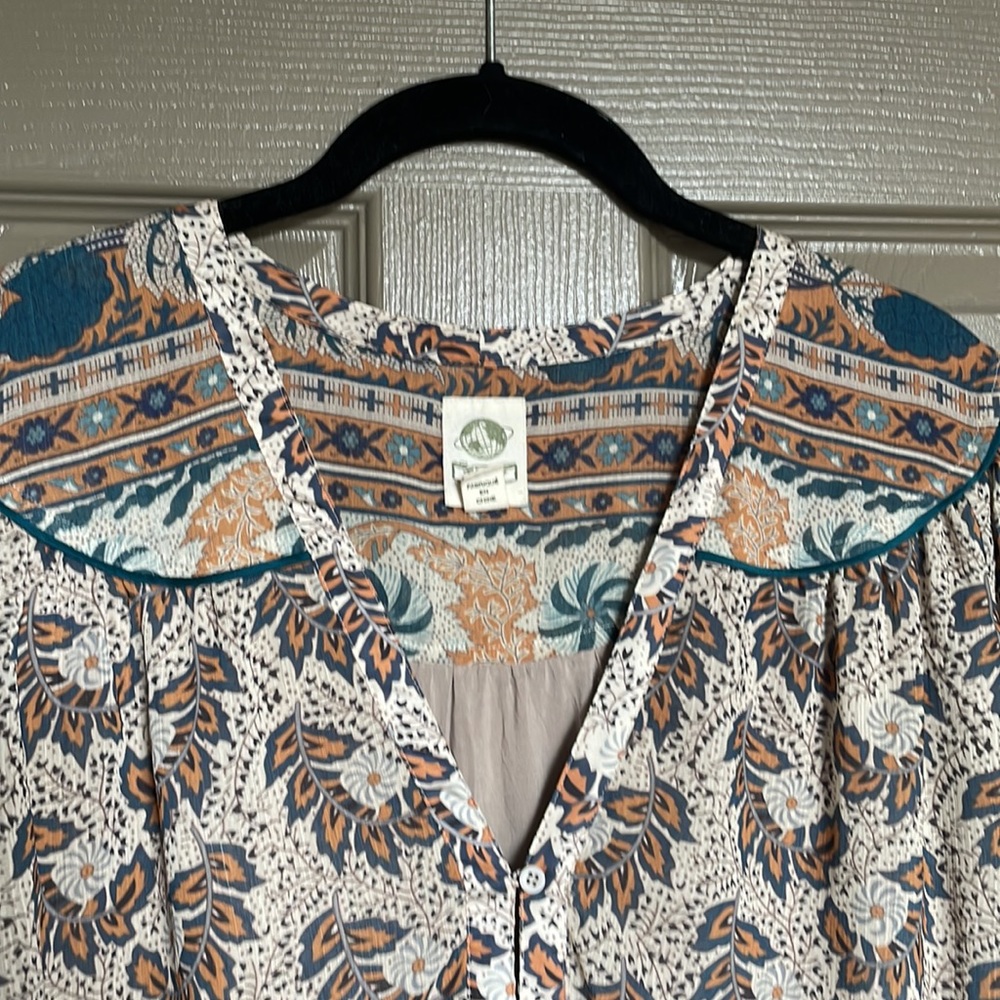 Tiny by Anthropologie Boho Printed Romper - Picture 5 of 8